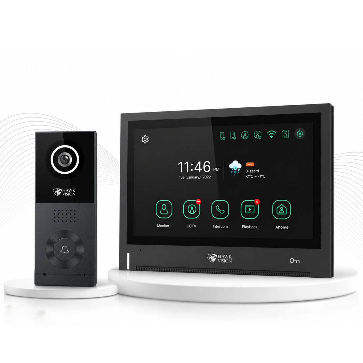 Best Video Door Phone Online WiFi VDP Single Bell Kit