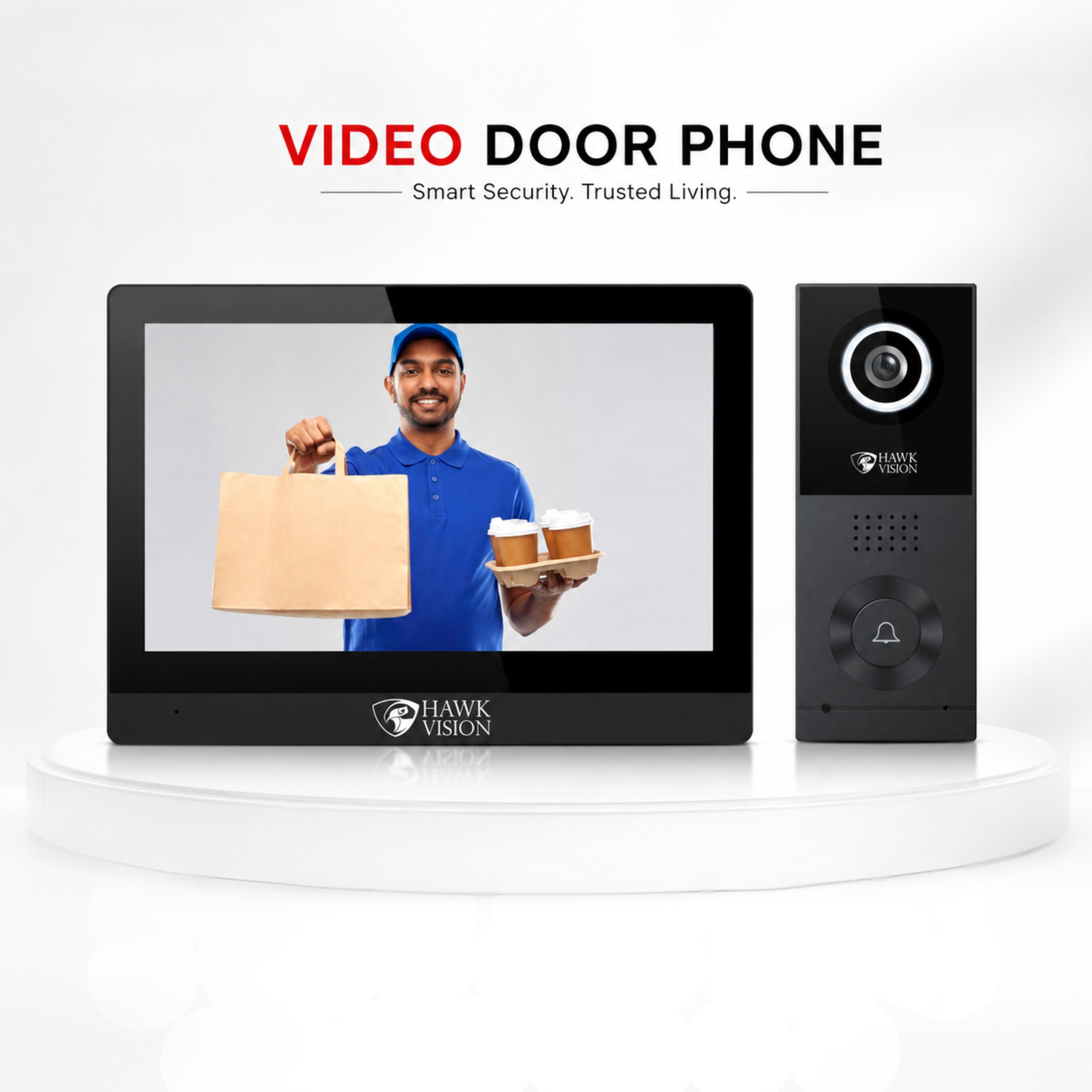 HV-IPK-VL-1002 10"Inch-Ip-Video-Door-Phone