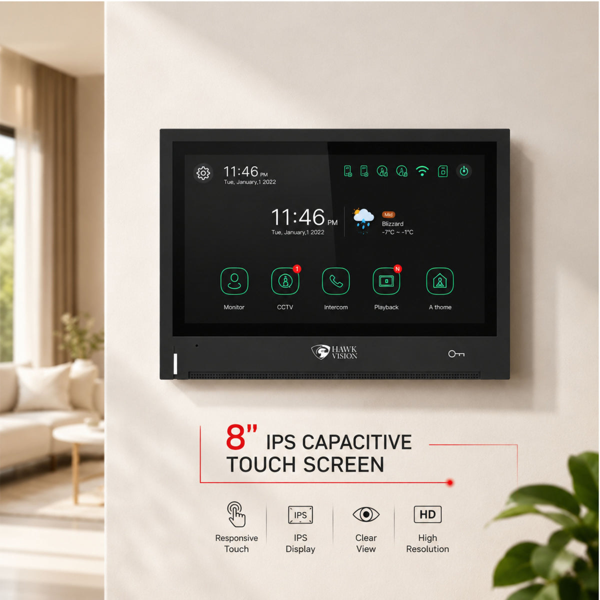 Best Video Door Phone Online WiFi VDP Single Bell Kit