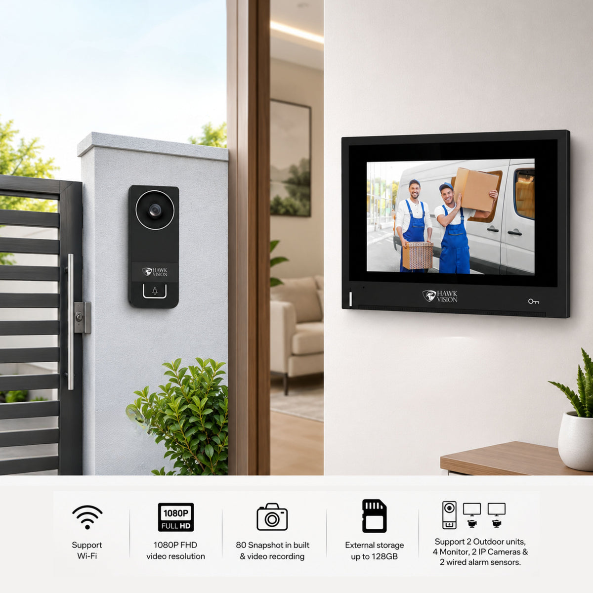 HV-AD-VL-730 VIDEO DOOR PHONE