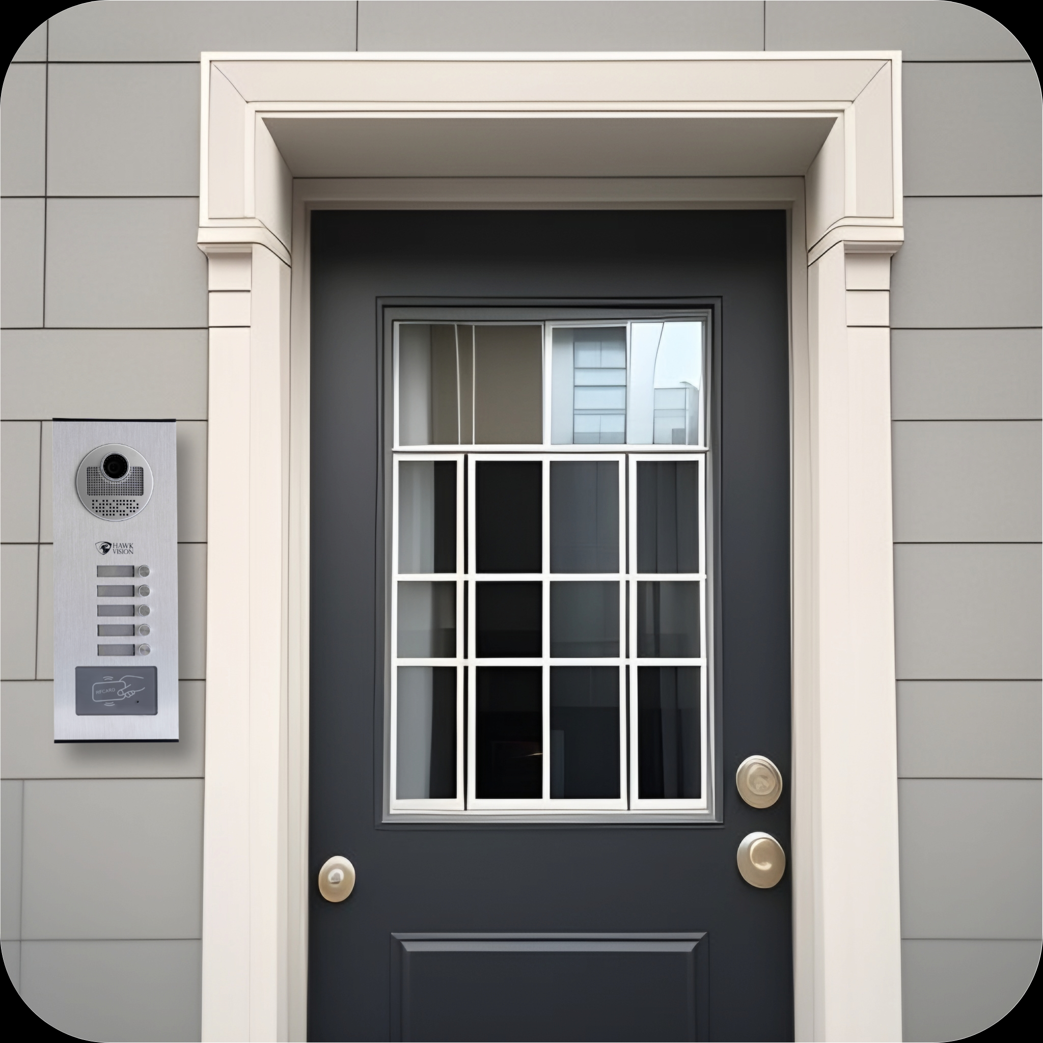 HV-D4-5-OU  FIVE BELL OUTDOOR WITH RFID FUNCTION