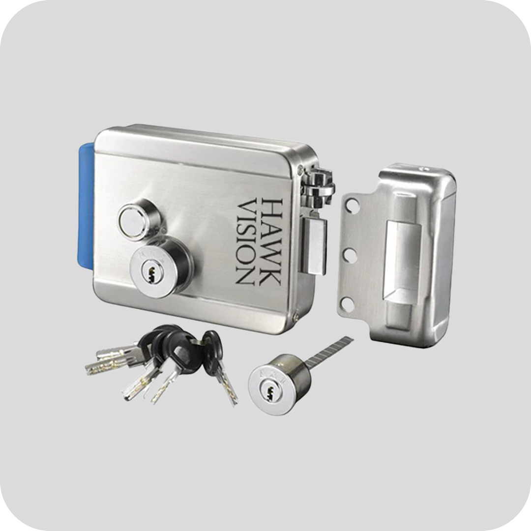 HV-DL-202  STAINLESS STEEL ELECTRONIC LOCK WITH 5 KEYS