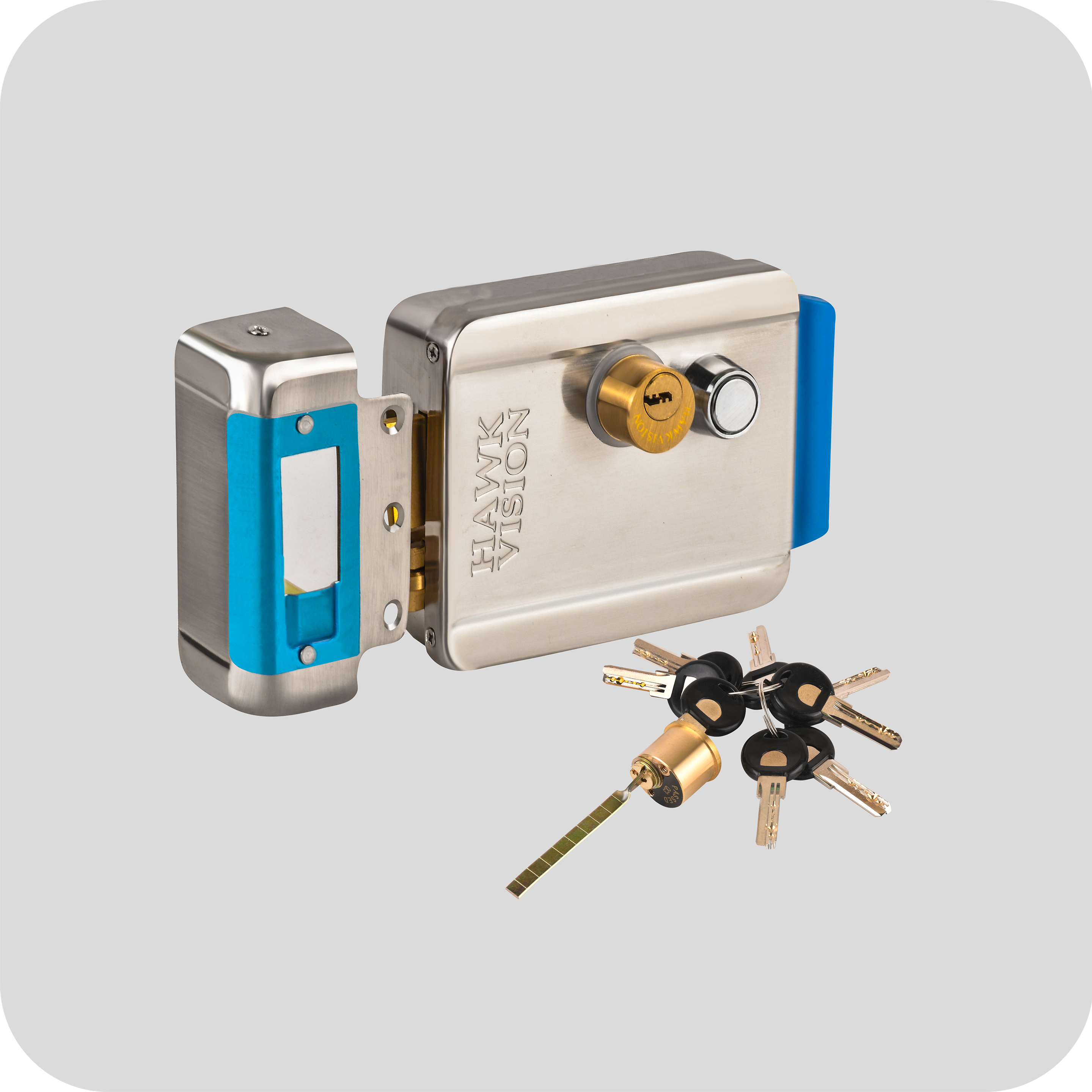 HV-DL-206  ELECTRIC LOCK WITH 8 KEYS