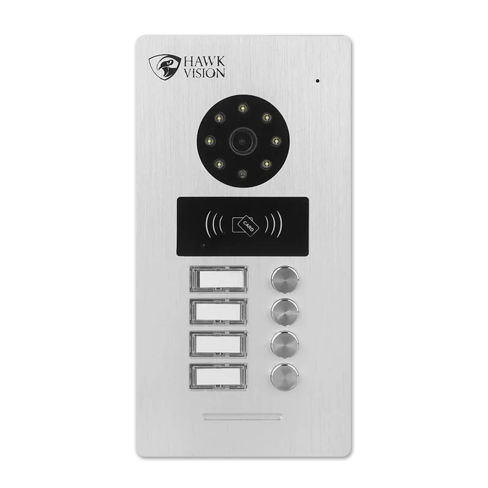 HV-E4-4-OU-R FOUR BELL OUTDOOR WITH RFID FUNCTION