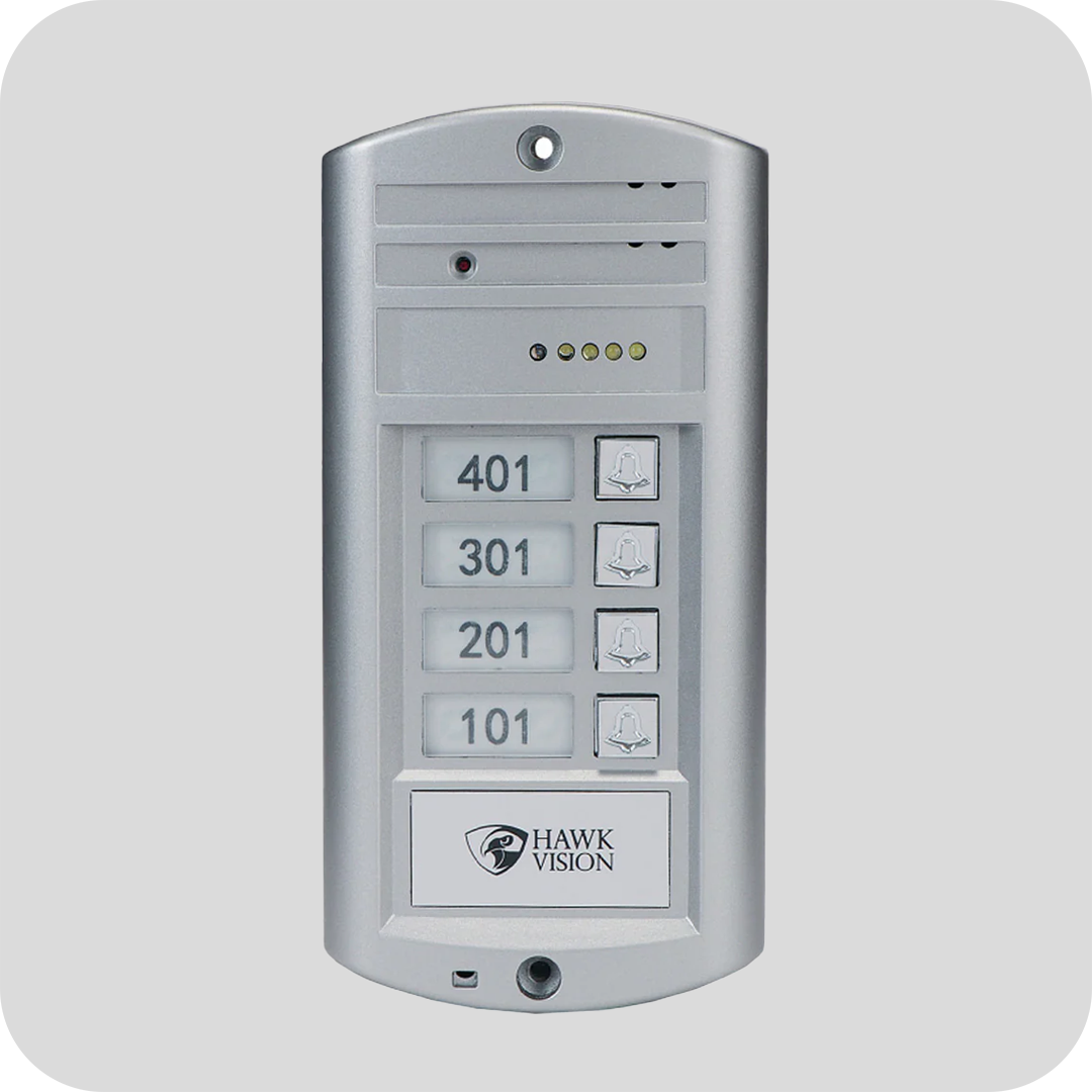 HV-G4-4-OU-AC  FOUR BELL OUTDOOR WITH RFID FUNCTION
