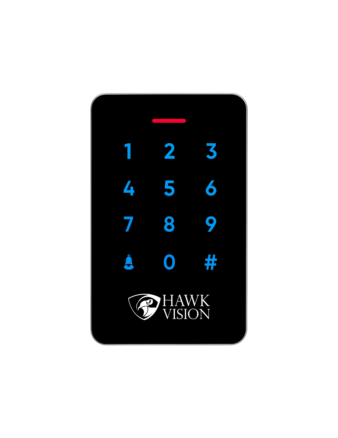 Hawk Vision HV-SR-610W Stand Alone Access Control WiFi with EM Card, PIN & HawkSmart App Connectivity