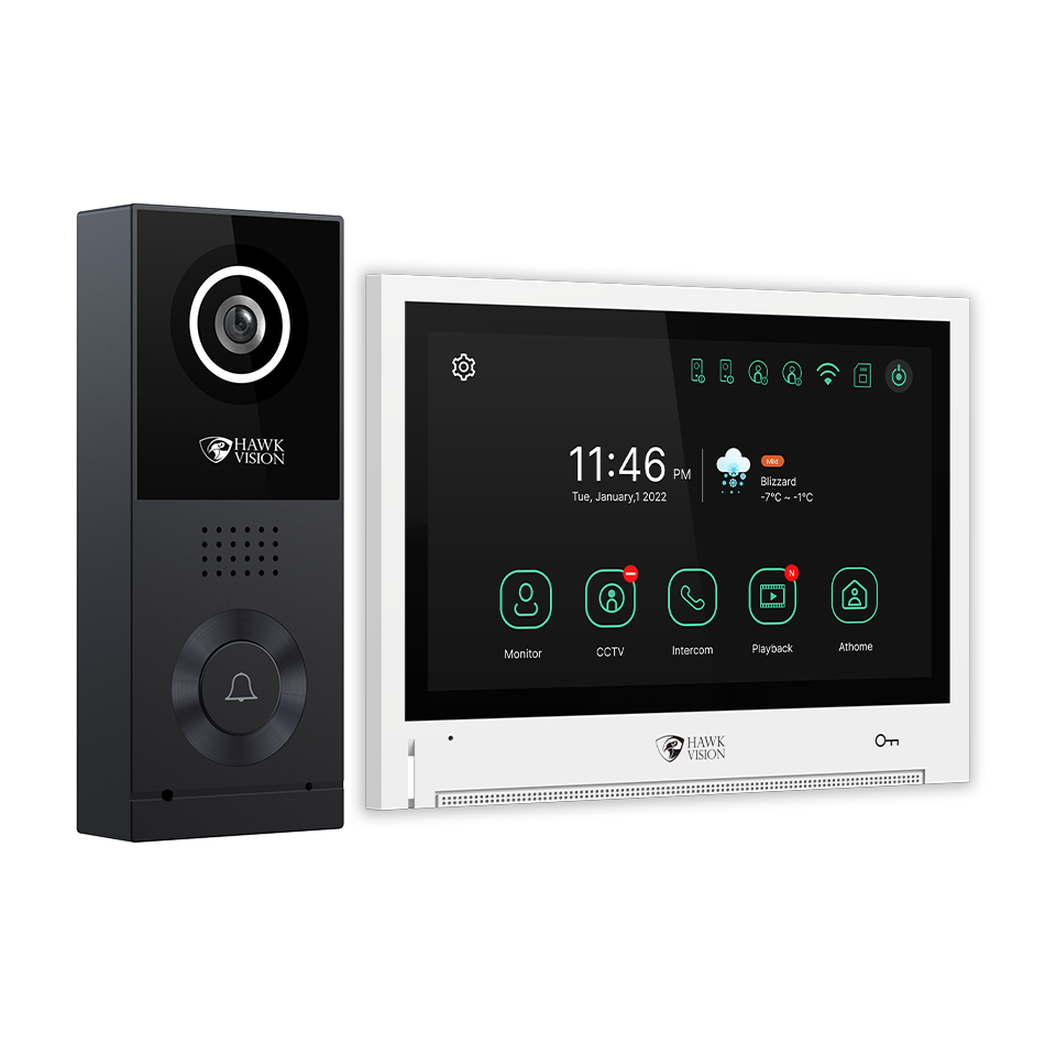 Best Video Door Phone Online  WiFi VDP Single Bell Kit