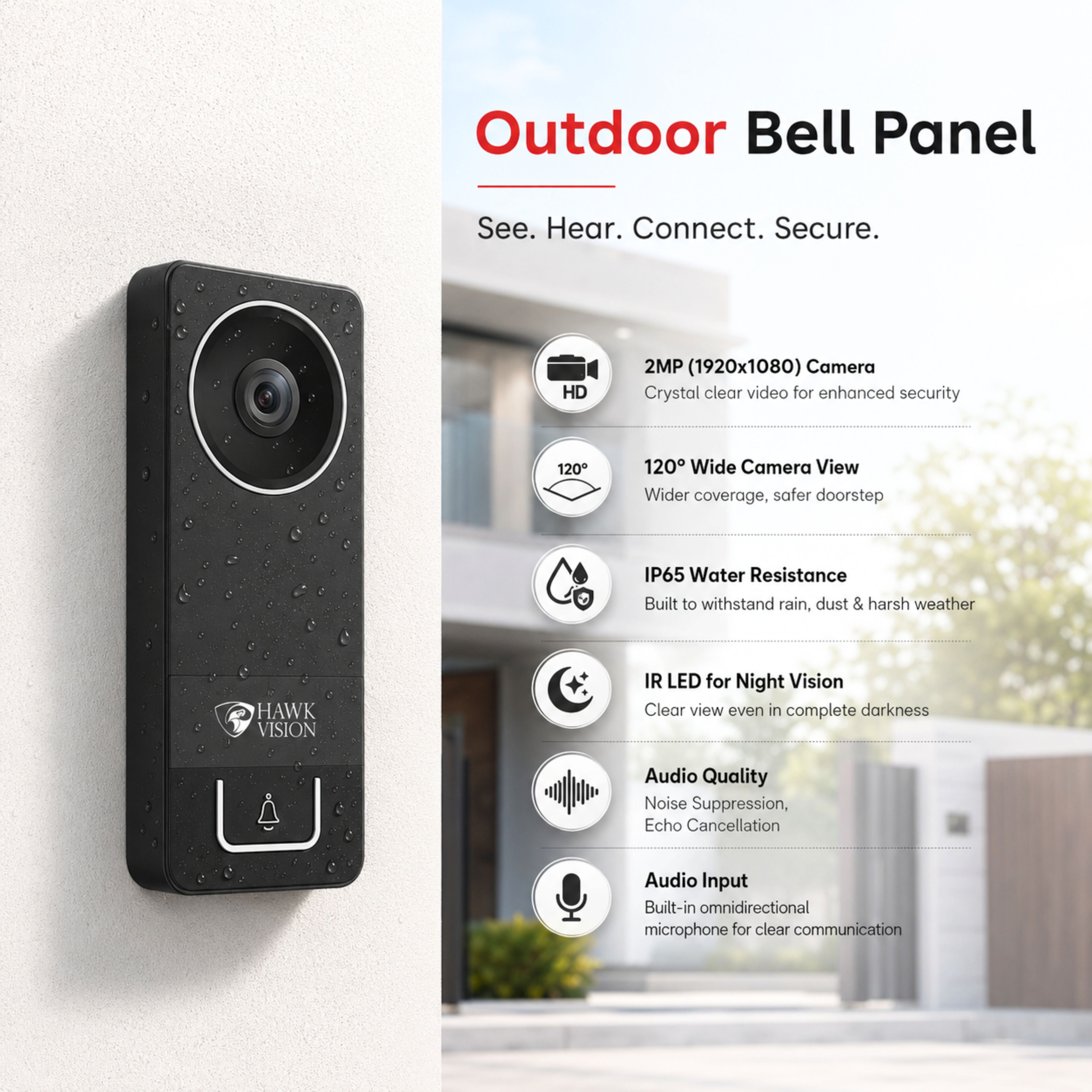 HV-AD-VL-730 VIDEO DOOR PHONE