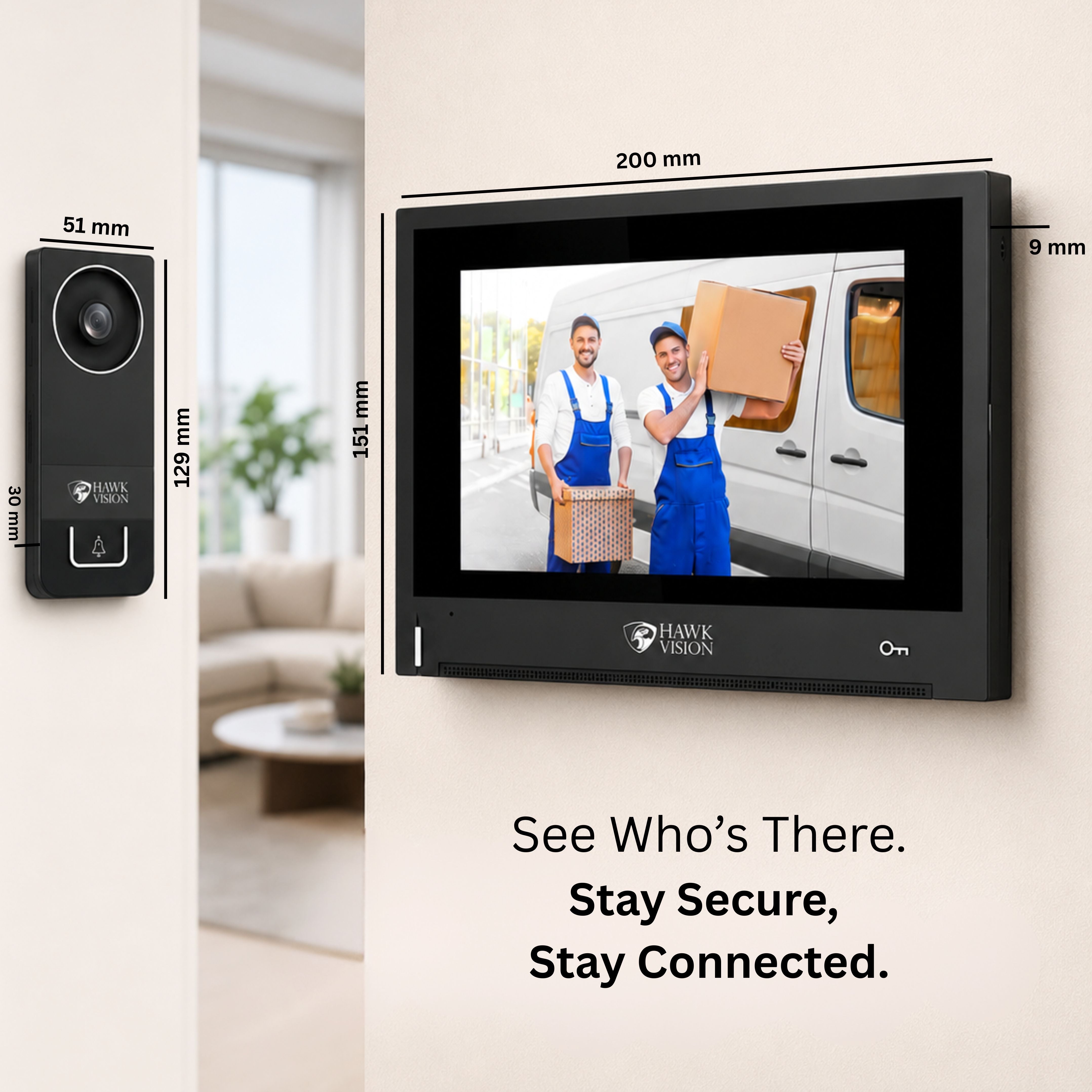 HV-AD-VL-730 VIDEO DOOR PHONE