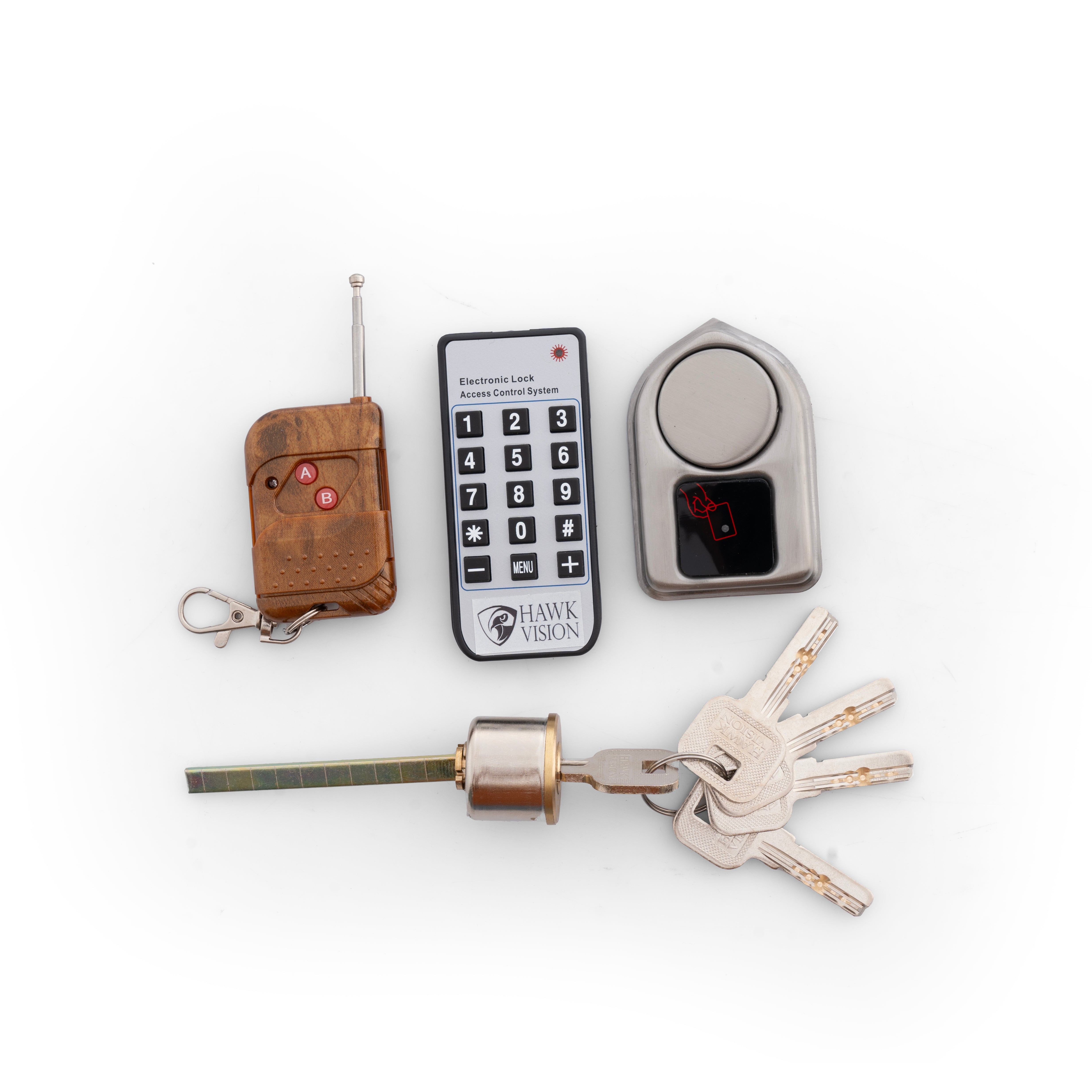 HV-DL-205M-R Intelligent Electronic Door Lock with RFID & Remote Access | Hawk Vision