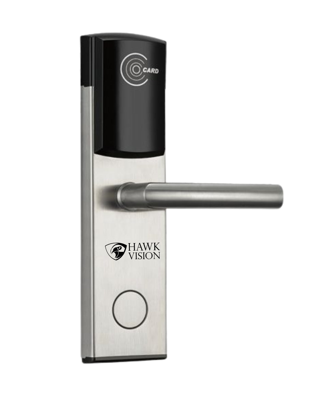Hawk Vision HV-HL-9971 Smart Hotel Door Lock | RFID Card & Mechanical Key Access