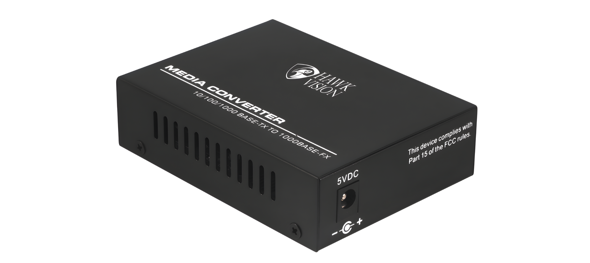 HV-MC-01-T / HV-MC-01-R 10/100 Mbps Fiber Media Converter Transmitter & Receiver | Hawk Vision